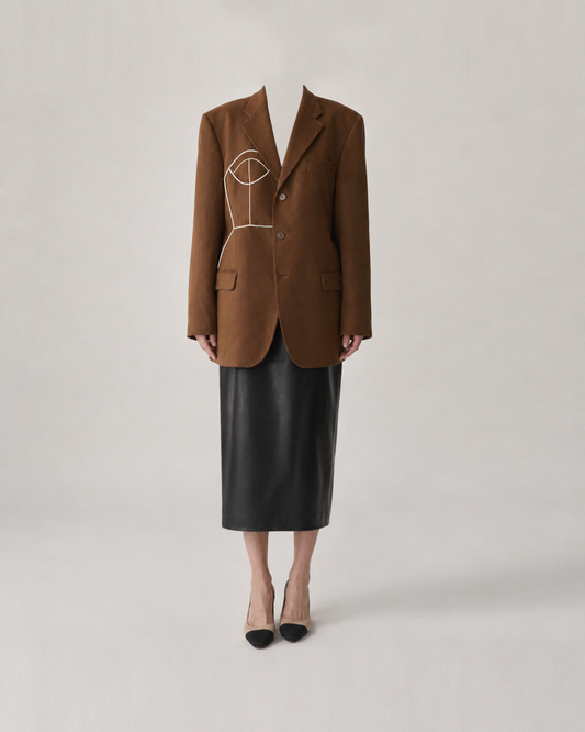 PURE CASHMERE BLAZER (FITS S-XL)