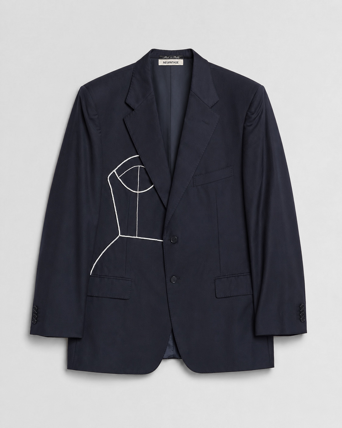 CORNELIANI EXTRAFINE MERINO WOOL BLAZER (FITS S-XL)