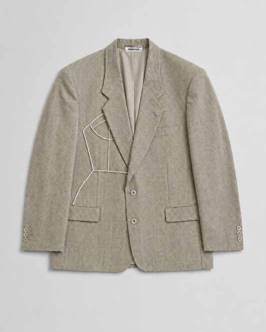 SILK/WOOL BLAZER (FITS S-XL)