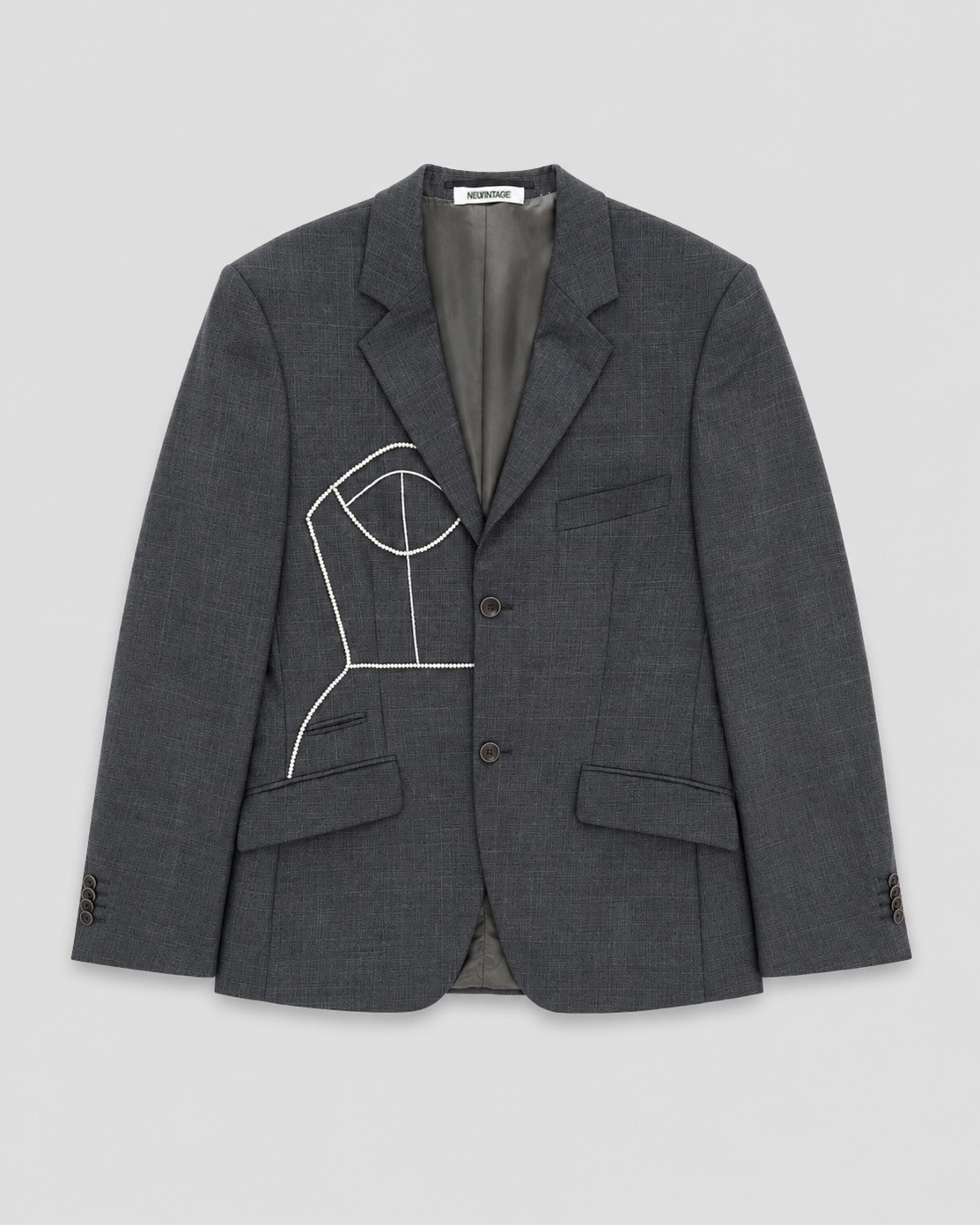 PURE WOOL BLAZER (FITS XS-S)