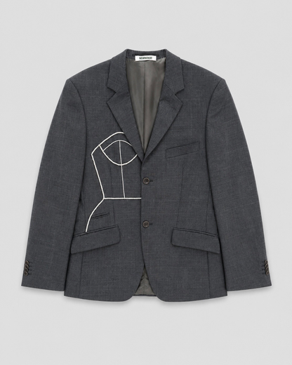 PURE WOOL BLAZER (FITS XS-S)