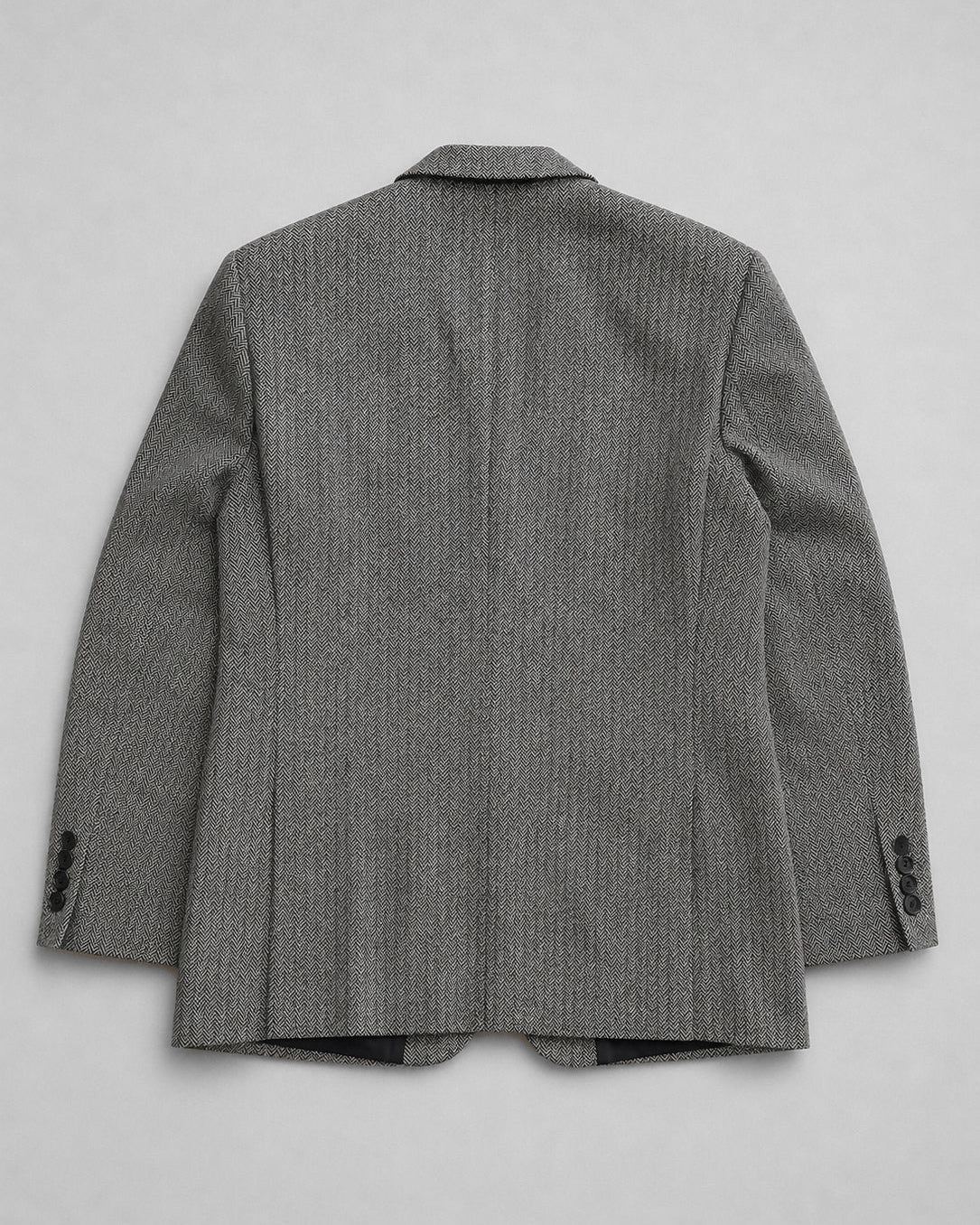 HERRINGBONE PURE WOOL BLAZER (FITS S-XL)