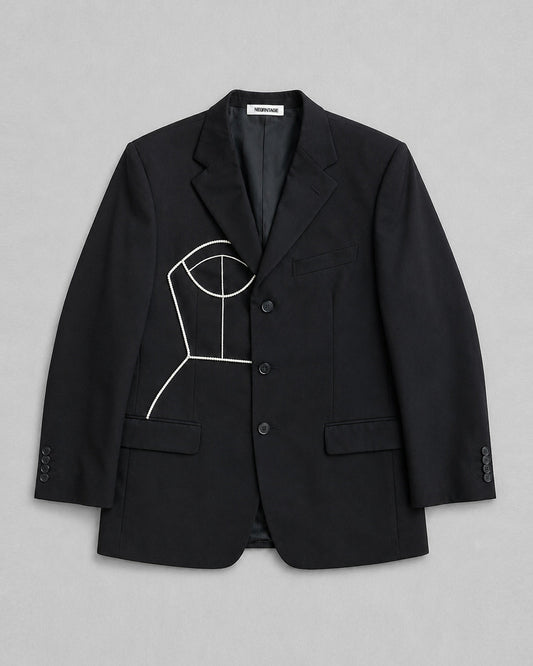 Z ZEGNA PURE WOOL BLAZER (FITS S-M)