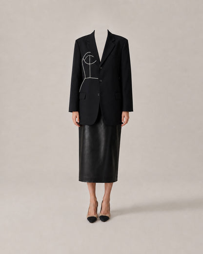 Z ZEGNA PURE WOOL BLAZER (FITS S-M)