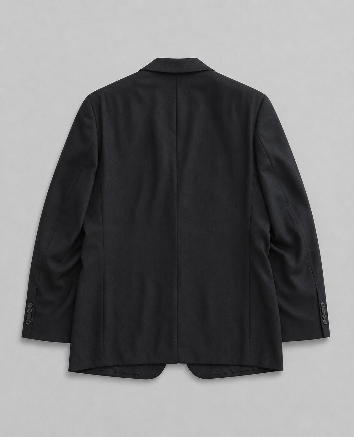 BLACK PURE WOOL BLAZER (FITS S-M)