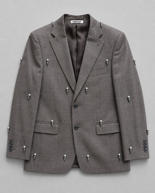 VINTAGE WOOL-SILK BLAZER (FITS S-XL)