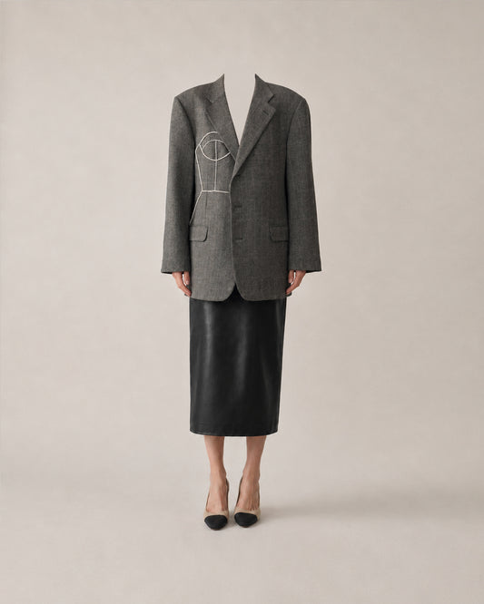 VINTAGE ERMENEGILDO ZEGNA WOOL-CASHMERE BLAZER (FITS S-XL)