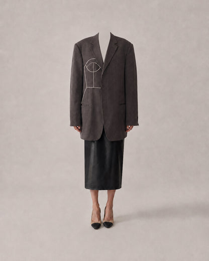 ARMANI COLLEZIONI WOOL/LINEN BLAZER (FITS S-XL)