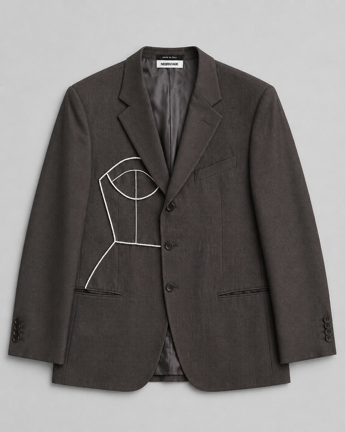 ARMANI COLLEZIONI WOOL/LINEN BLAZER (FITS S-XL)