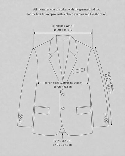 VINTAGE PURE WOOL BLAZER (FITS S-XL)