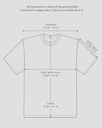 DEADSTOCK T-SHIRT "NECKLACE IN THE WIND" (FITS S-L)