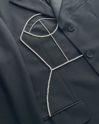 Z ZEGNA PURE WOOL BLAZER (FITS S-M)