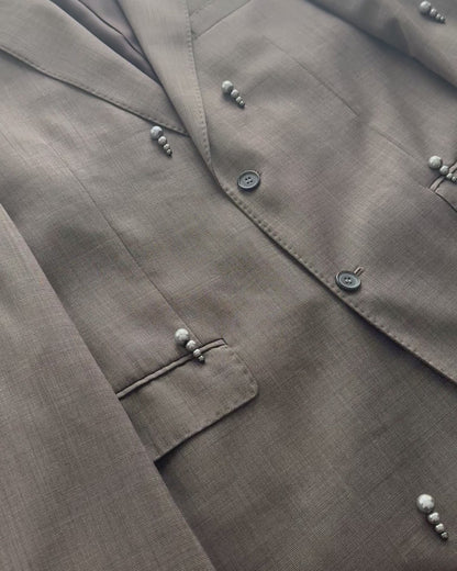 VINTAGE WOOL-SILK BLAZER (FITS S-XL)