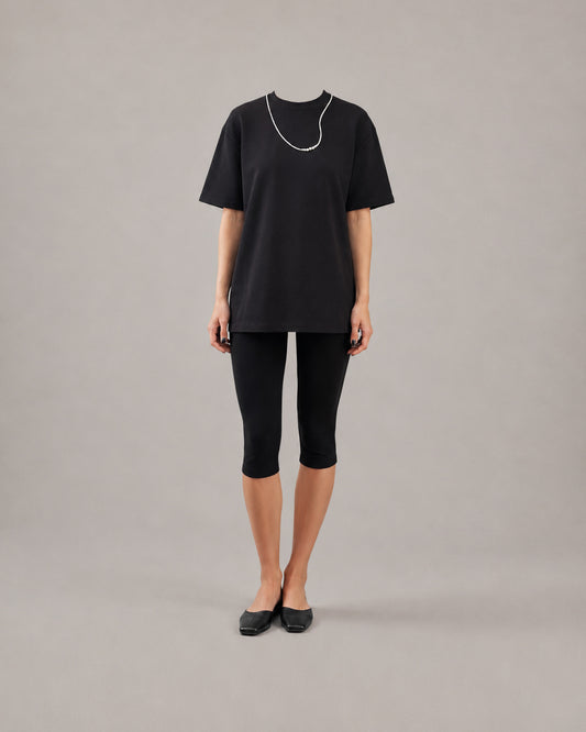 DEADSTOCK REGULAR T-SHIRT "NECKLACE IN THE WIND" (FITS S-M)