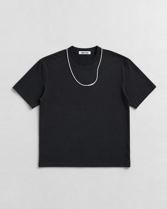 DEADSTOCK REGULAR T-SHIRT "NECKLACE IN THE WIND" (FITS S-M)