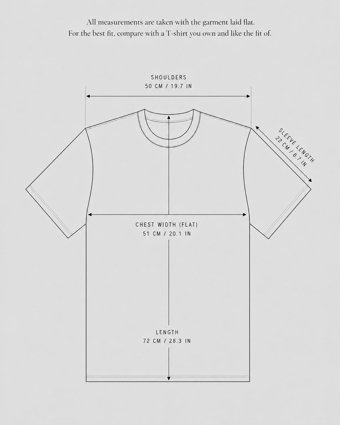 DEADSTOCK TEXTURED T-SHIRT "NECKLACE IN THE WIND" (FITS S-M)