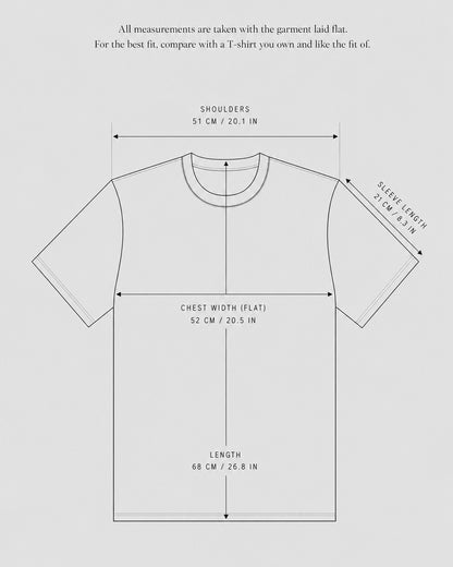 DEADSTOCK REGULAR T-SHIRT "NECKLACE IN THE WIND" (FITS S-M)